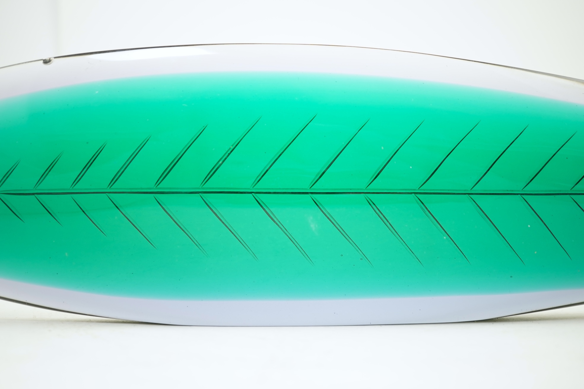 Flavio Poli (Italian, 1900-1984) for Seguso Vetri D'Arte: A Murano sommerso glass fish